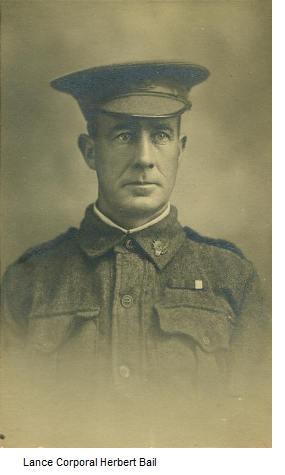 Lance Corporal Herbert Bail