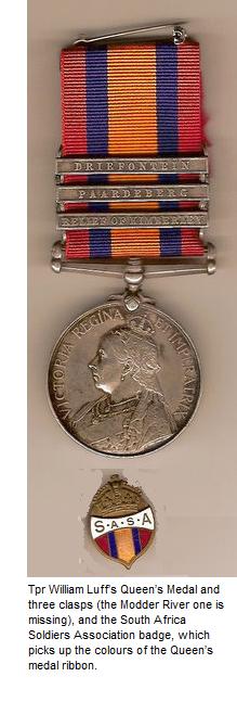 Trooper Luff's Medal