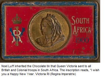 Queen Victoria's Chocolate gift to the troops