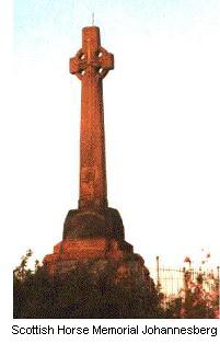 Scottish Horse Memorial Johannesberg
